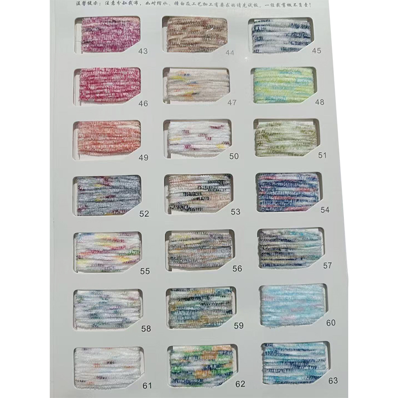 পূর্ণ ম্যাট পলিয়েস্টার চেনিল সুতা পূর্ণ ম্যাট পলিয়েস্টার চেনিল সুতা