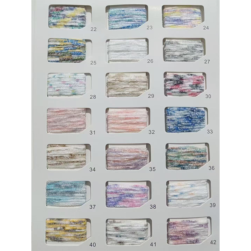 পূর্ণ ম্যাট পলিয়েস্টার চেনিল সুতা পূর্ণ ম্যাট পলিয়েস্টার চেনিল সুতা